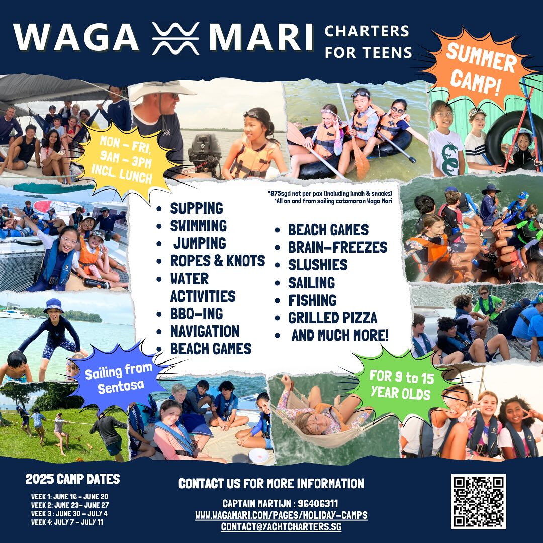 Our summer camp is back!
Join us for an adventure packed boating camp for youths 9-15years old.
DM for details!