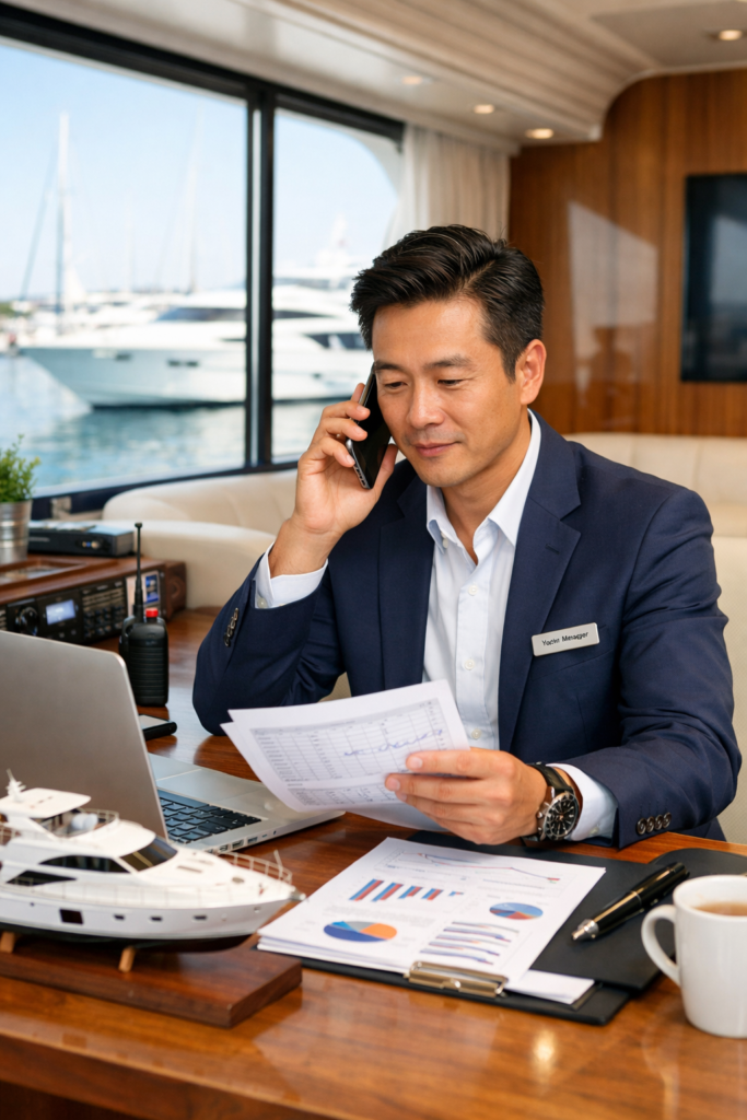 Yacht Management Admin Singapore